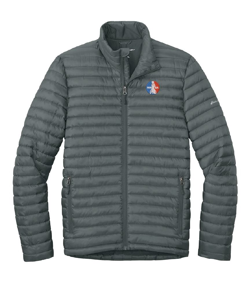 NWBA Officially Licensed - "Eddie Bauer® Packable Quilted Full-Zip" - Men