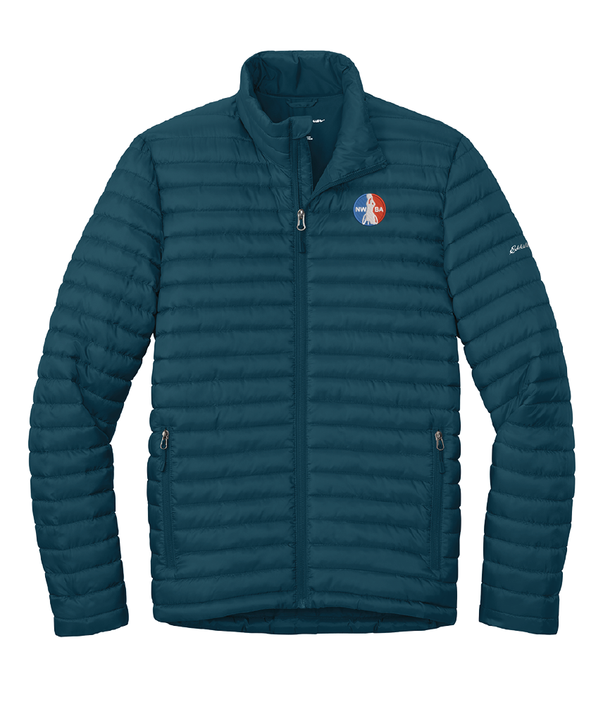 NWBA Officially Licensed - "Eddie Bauer® Packable Quilted Full-Zip" - Men