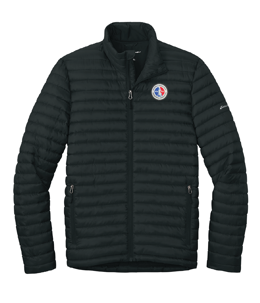 NWBA Officially Licensed - "Eddie Bauer® Packable Quilted Full-Zip" - Men