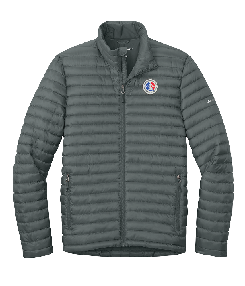 NWBA Officially Licensed - "Eddie Bauer® Packable Quilted Full-Zip" - Men