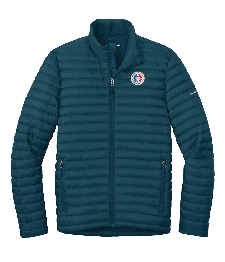 NWBA Officially Licensed - "Eddie Bauer® Packable Quilted Full-Zip" - Men