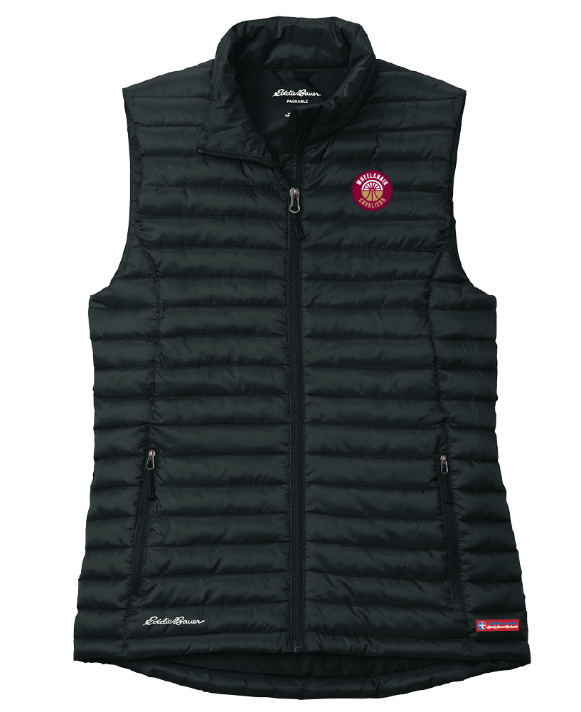 NWBA Officially Licensed - Cleveland Wheelchair Cavaliers - Packable Quilted Vest - Women (Copy)