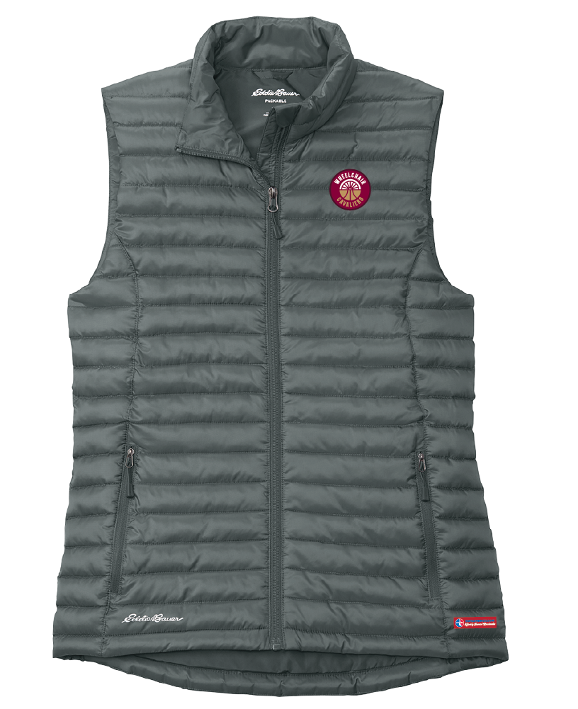 NWBA Officially Licensed - Cleveland Wheelchair Cavaliers - Packable Quilted Vest - Women (Copy)