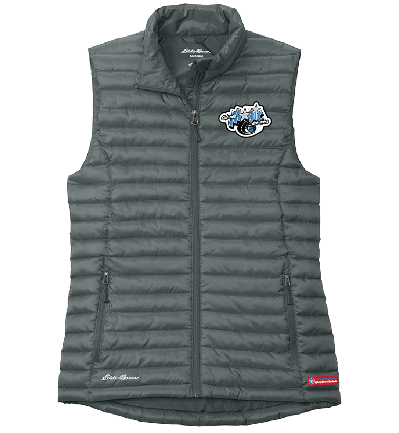 NWBA Officially Licensed - Orlando Magic Dreamers - Packable Quilted Vest - Women
