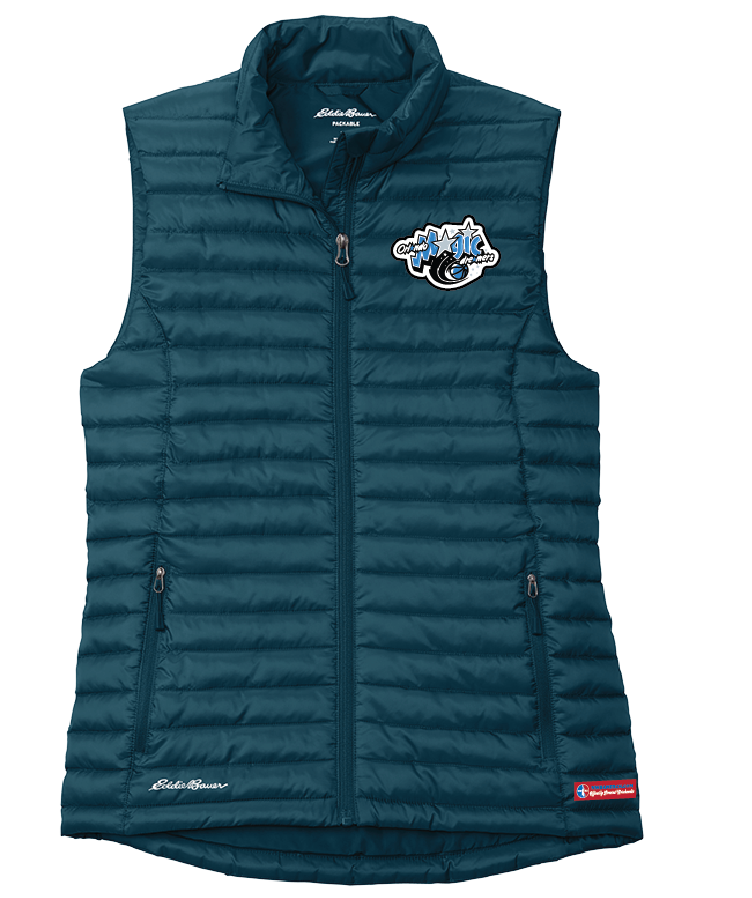 NWBA Officially Licensed - Orlando Magic Dreamers - Packable Quilted Vest - Women