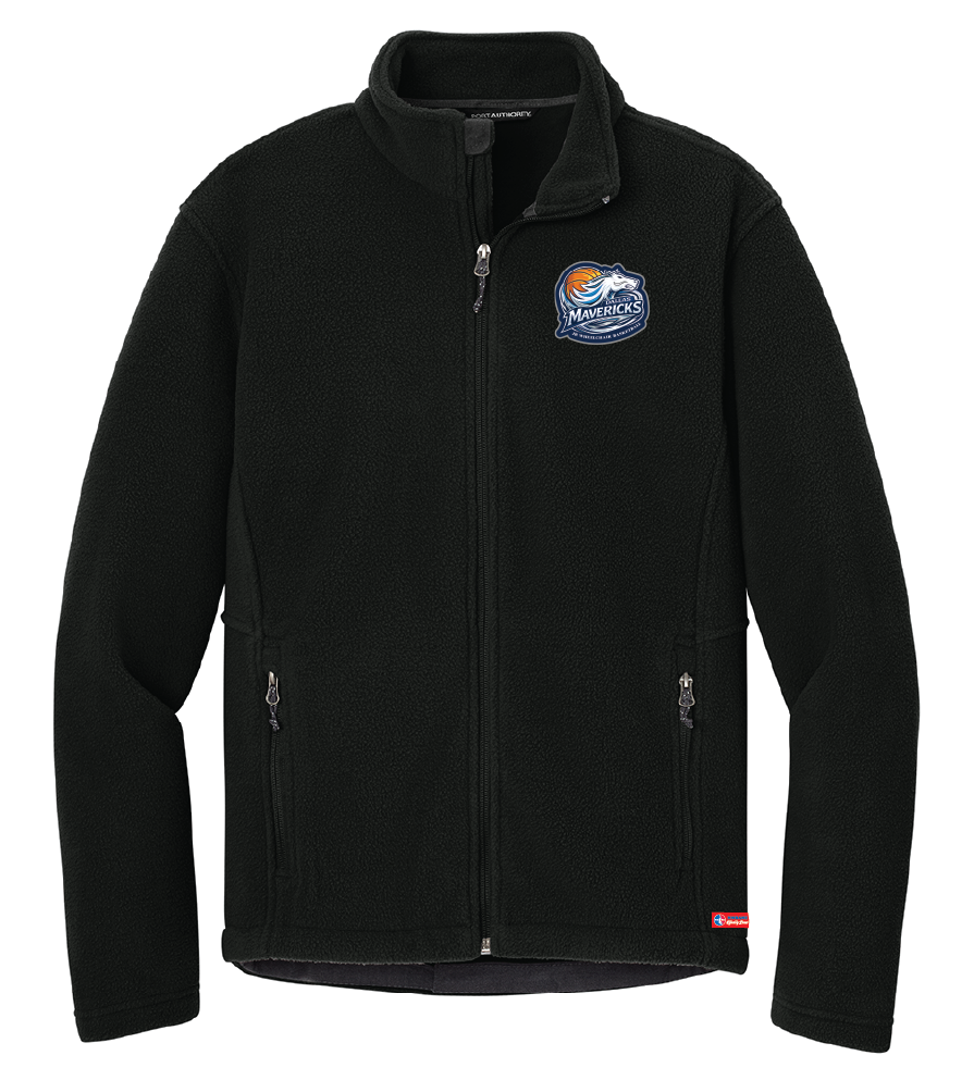 NWBA Officially Licensed - Dallas Jr Wheelchair Mavericks - Men's Heavy Microfleece Jacket