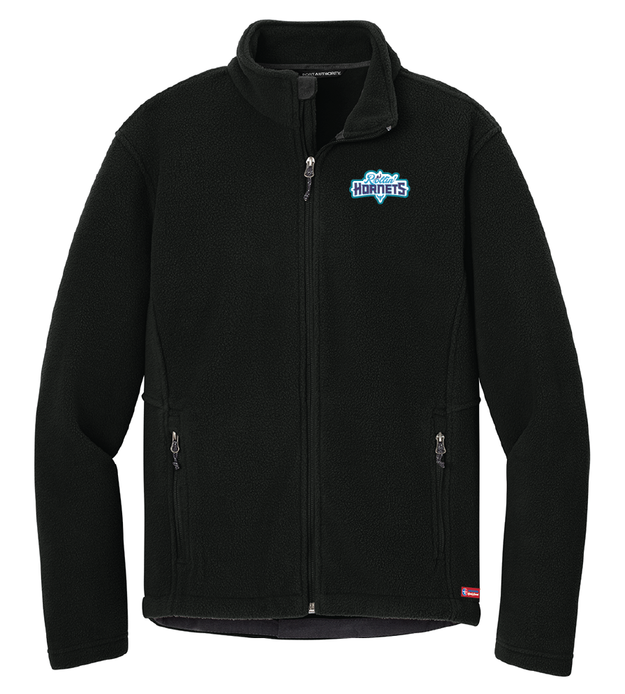 NWBA Officially Licensed - Rollin' Hornets - Men's Heavy Microfleece Jacket