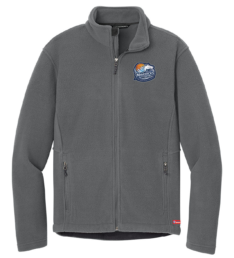 NWBA Officially Licensed - Dallas Jr Wheelchair Mavericks - Men's Heavy Microfleece Jacket