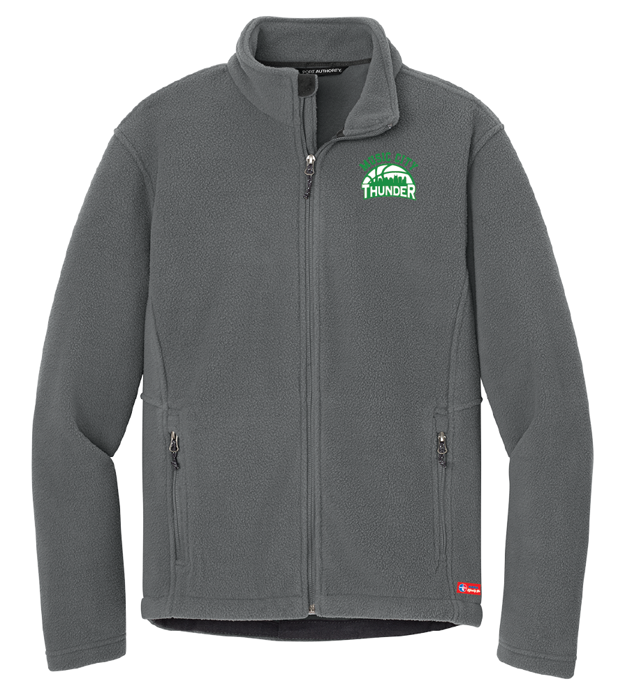 NWBA Officially Licensed - Music City Thunder - Men's Heavy Microfleece Jacket