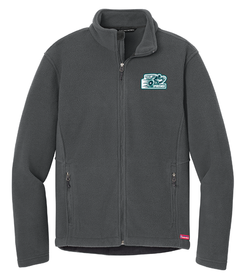 NWBA Officially Licensed - Port City Spokesmen - Men's Heavy Microfleece Jacket