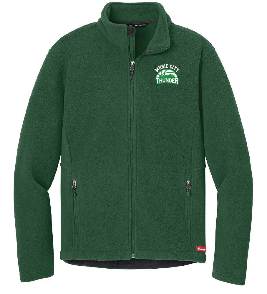 NWBA Officially Licensed - Music City Thunder - Men's Heavy Microfleece Jacket