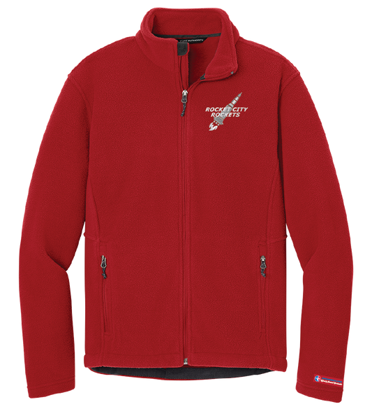 NWBA Officially Licensed - Rocket City Rockets - Men's Microfleece Jacket