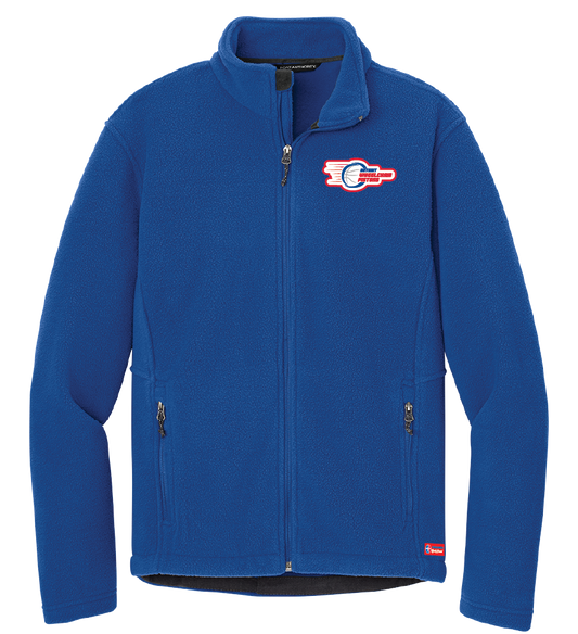 NWBA Officially Licensed - Detroit Wheelchair Pistons - Men's Heavy Microfleece Jacket