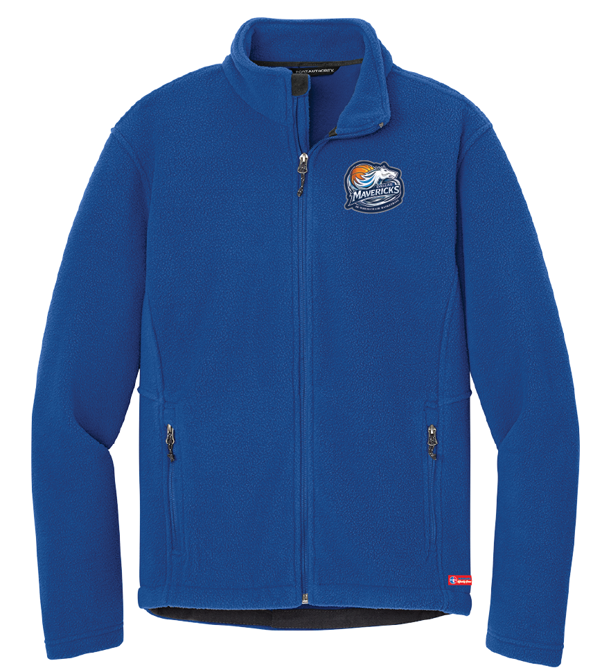 NWBA Officially Licensed - Dallas Jr Wheelchair Mavericks - Men's Heavy Microfleece Jacket