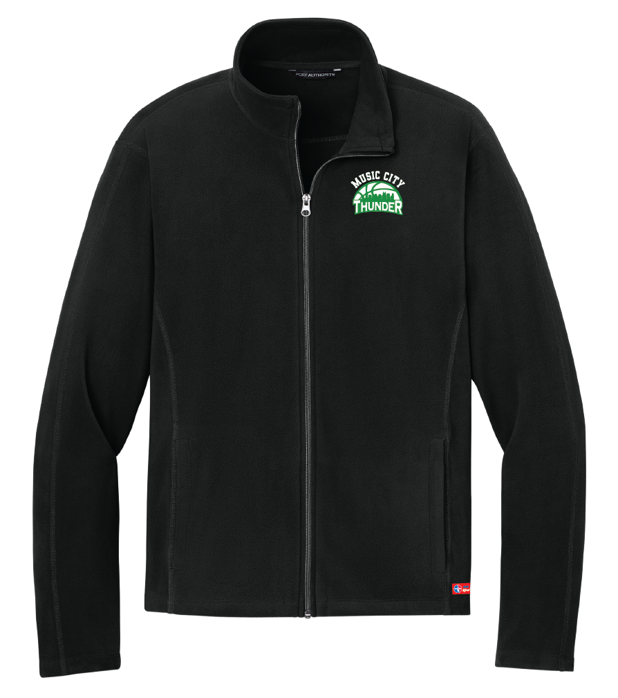 NWBA Officially Licensed - Music City Thunder - Men's Light Microfleece Jacket