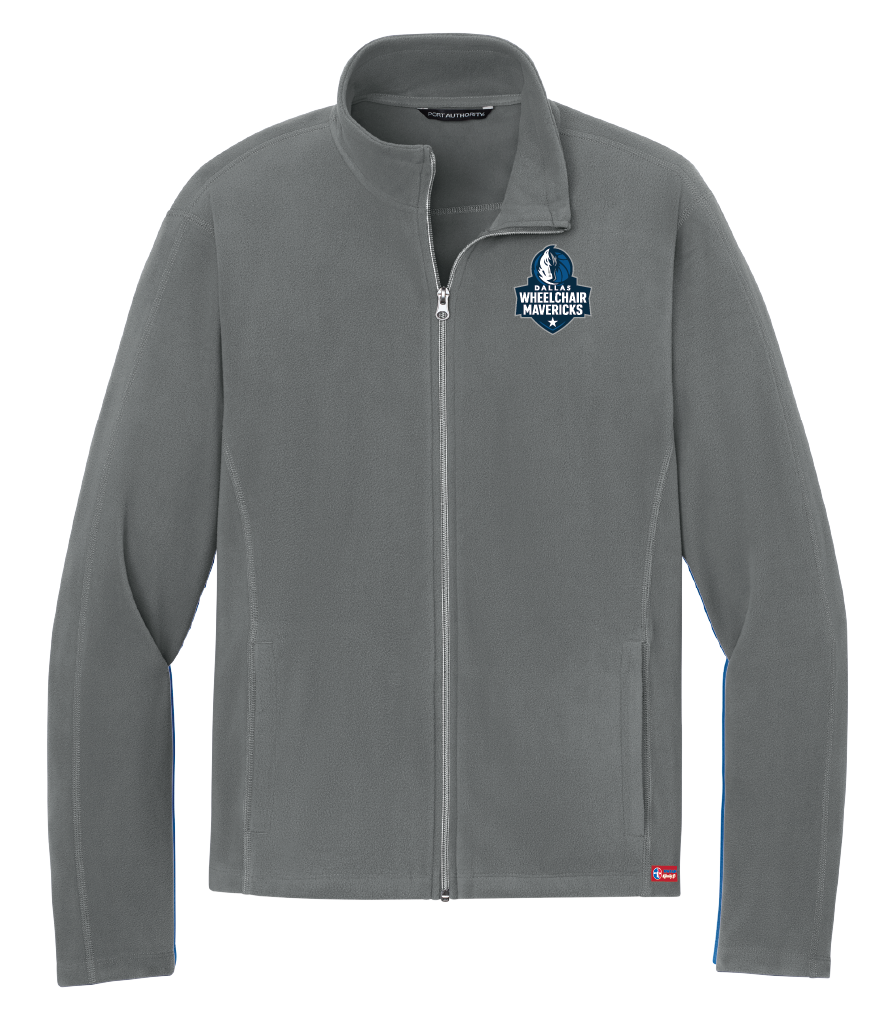 NWBA Officially Licensed - Dallas Wheelchair Mavericks - Men's Light Microfleece Jacket