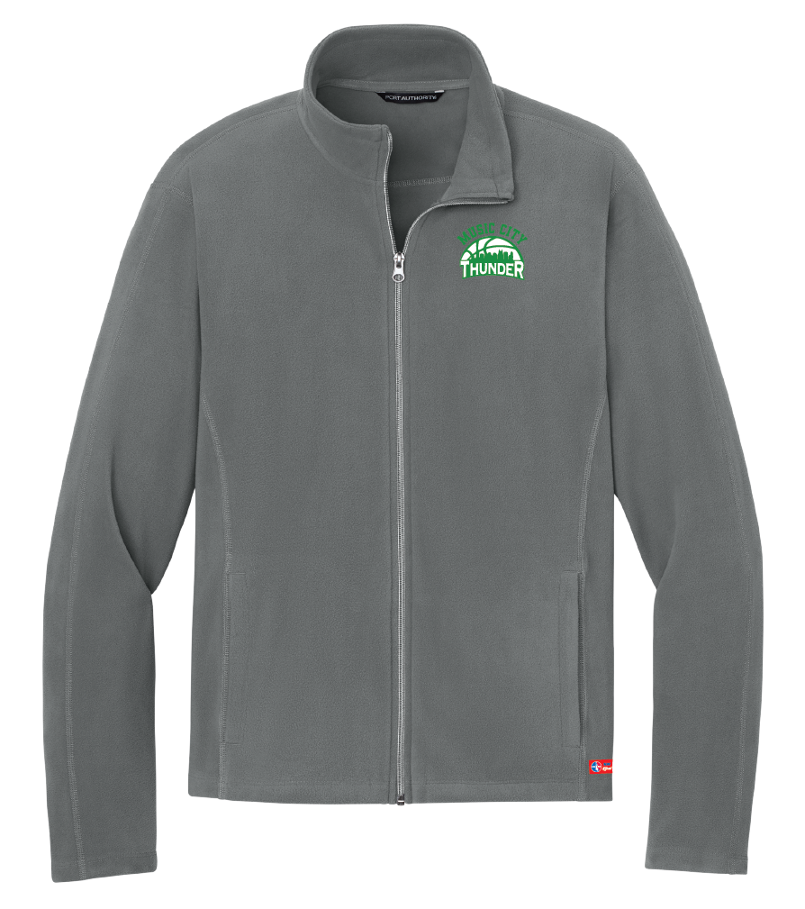 NWBA Officially Licensed - Music City Thunder - Men's Light Microfleece Jacket