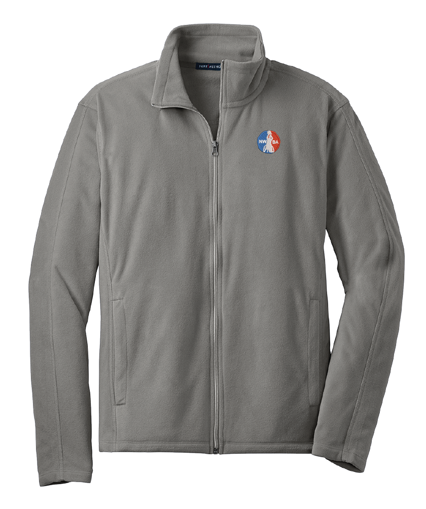 NWBA Officially Licensed - "Port Authority® Microfleece Jacket"- Men