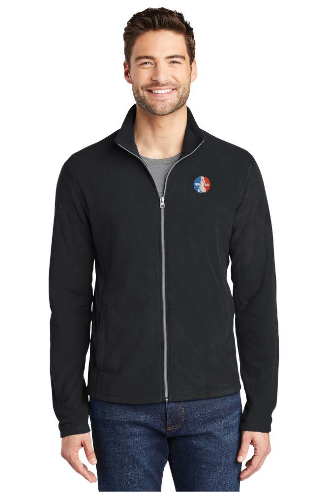 NWBA Officially Licensed - "Port Authority® Microfleece Jacket"- Men