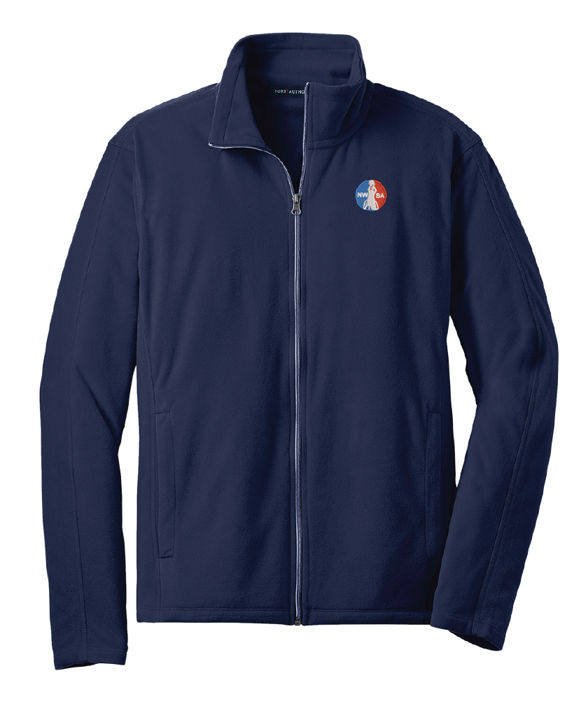 NWBA Officially Licensed - "Port Authority® Microfleece Jacket"- Men