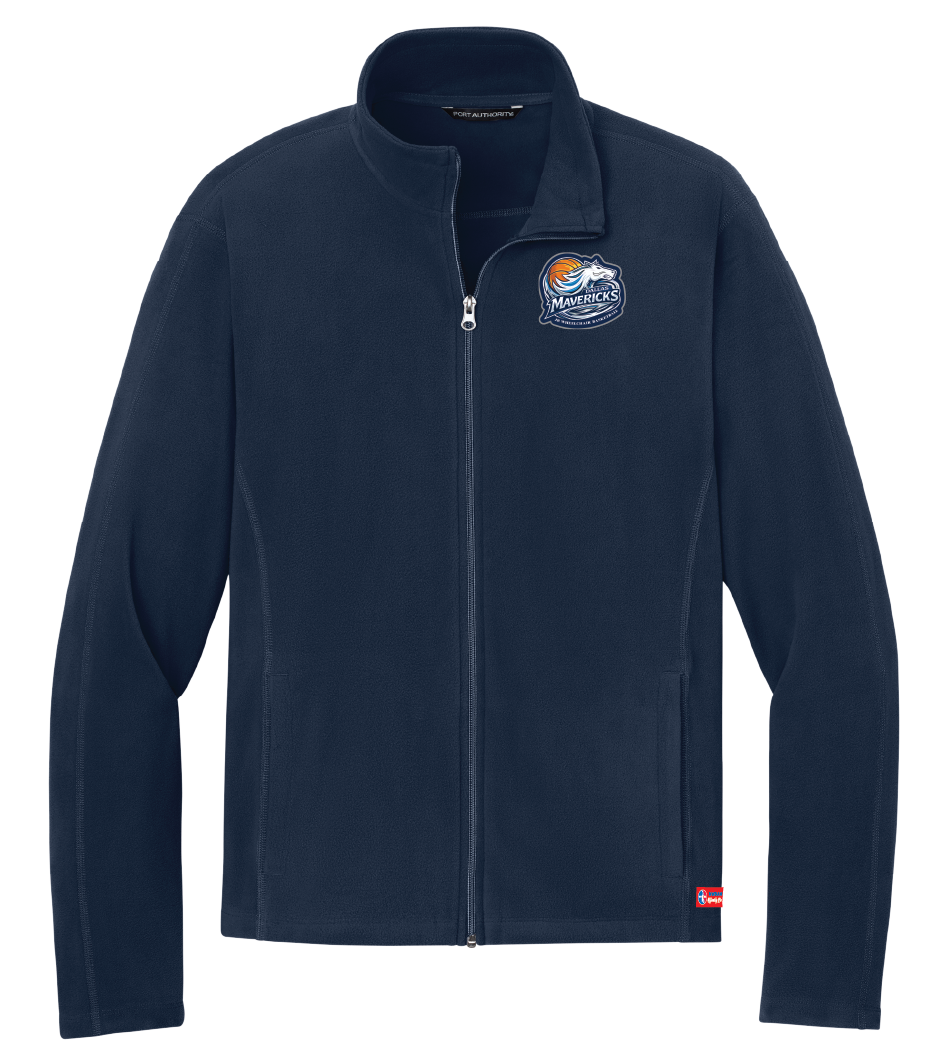 NWBA Officially Licensed - Dallas Jr Wheelchair Mavericks - Men's Light Microfleece Jacket