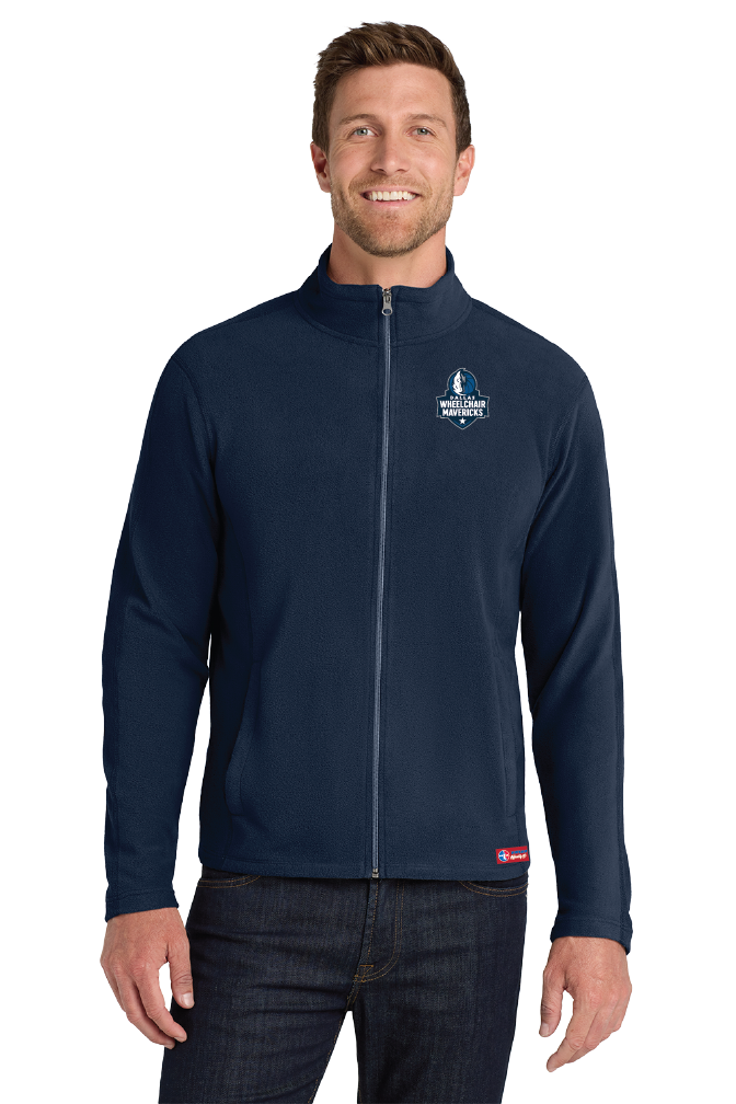 NWBA Officially Licensed - Dallas Wheelchair Mavericks - Men's Light Microfleece Jacket