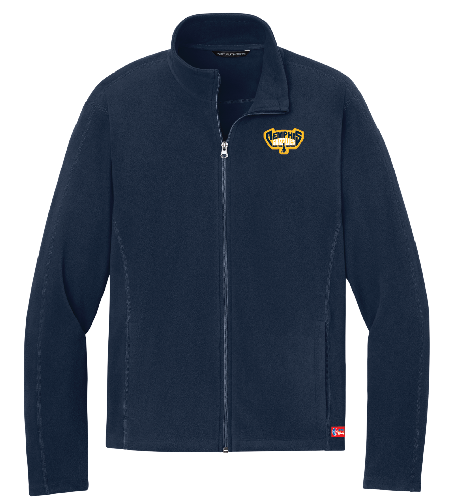 NWBA Officially Licensed - Memphis Rollin' Grizzlies - Men's Light Microfleece Jacket