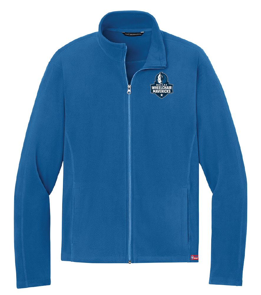 NWBA Officially Licensed - Dallas Wheelchair Mavericks - Men's Light Microfleece Jacket