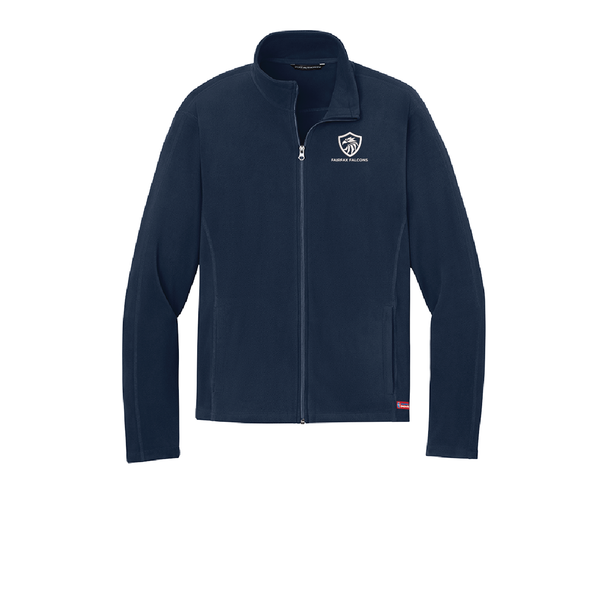NWBA Officially Licensed - Fairfax Falcons - Men's Light Microfleece Jacket