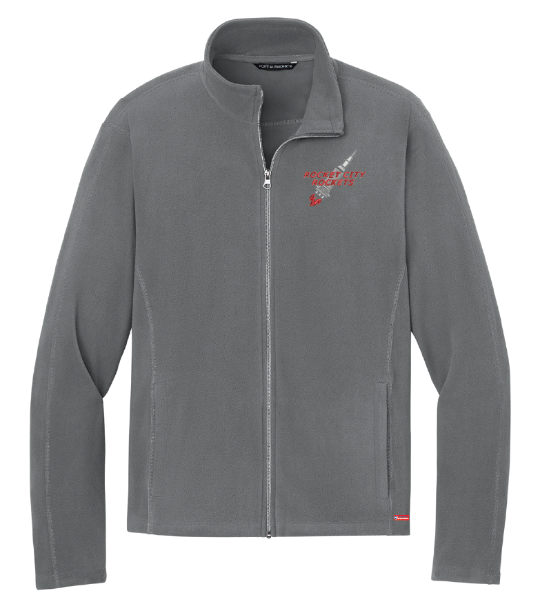 NWBA Officially Licensed - Rocket City Rockets - Men's - Light Microfleece Jacket