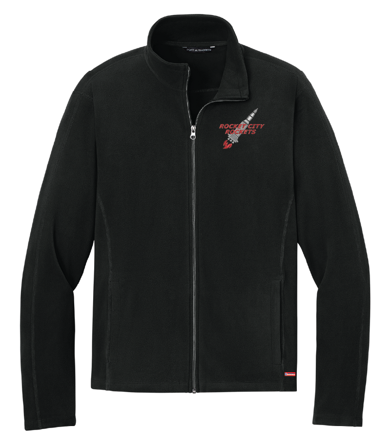 NWBA Officially Licensed - Rocket City Rockets - Men's - Light Microfleece Jacket