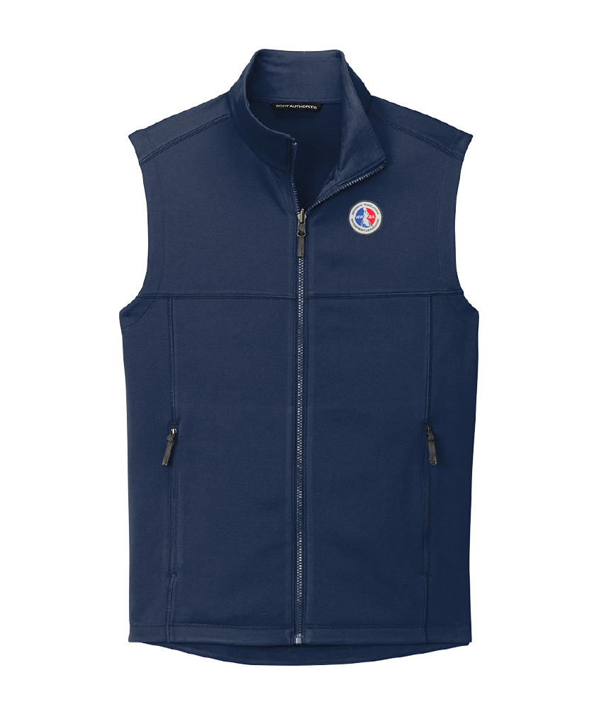 NWBA Officially Licensed - "Port Authority® Collective Smooth Fleece Vest" - Men