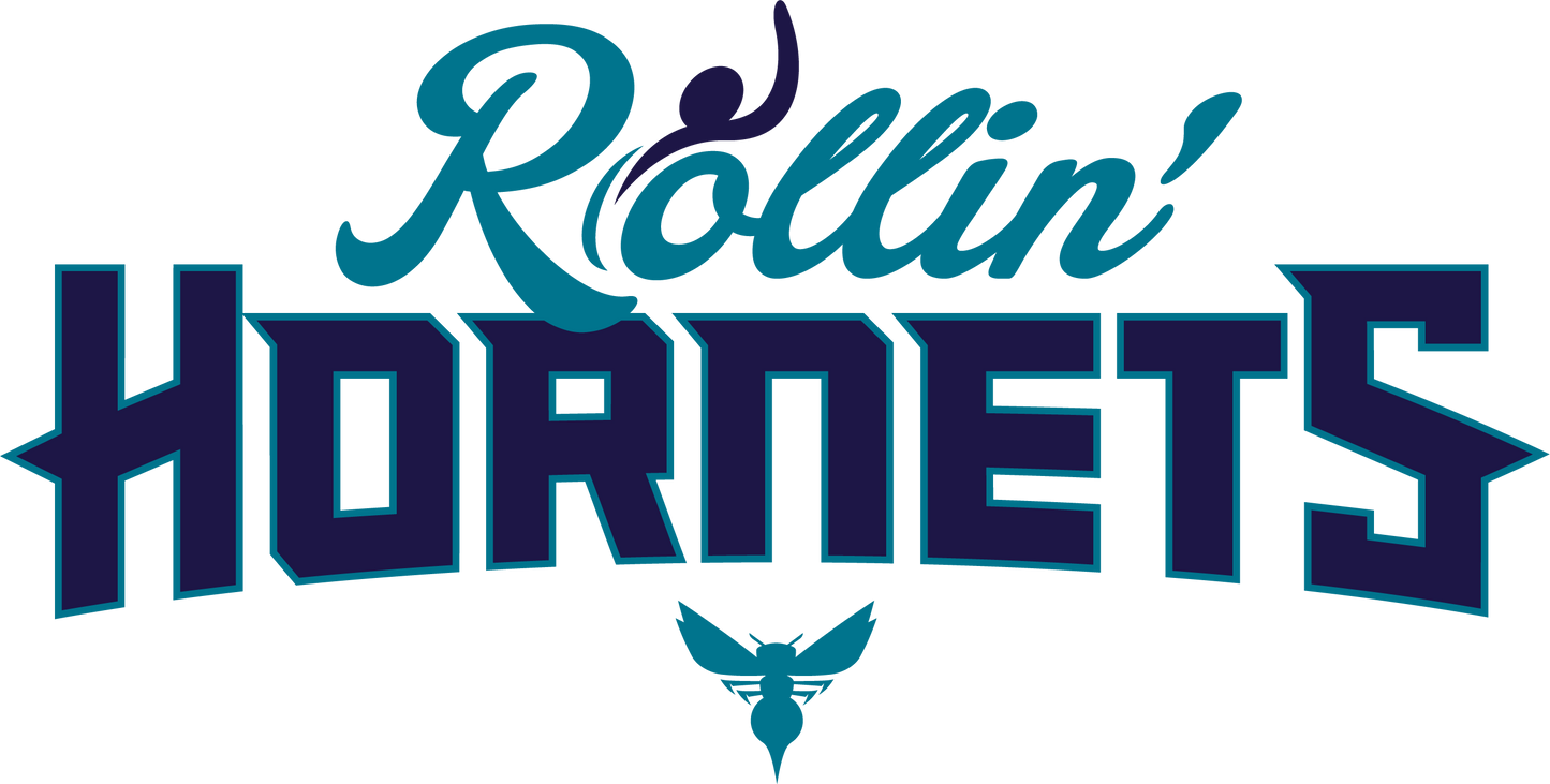 NWBA Officially Licensed:  Rollin' Hornets - Men's - Performance Polo
