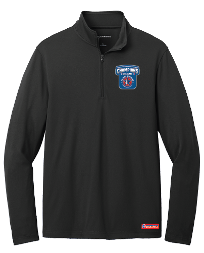 NWBA Officially Licensed – Dallas Military Wheelchair Mavericks – 2026 National Champions – Men’s Performance 1/4 Zip