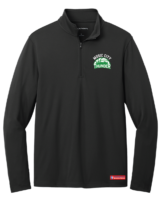 NWBA Officially Licensed - Music City Thunder - Men's Performance 1/4 ZIP
