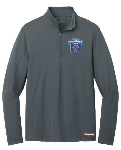 NWBA Officially Licensed – Dallas Military Wheelchair Mavericks – 2026 National Champions – Men’s Performance 1/4 Zip