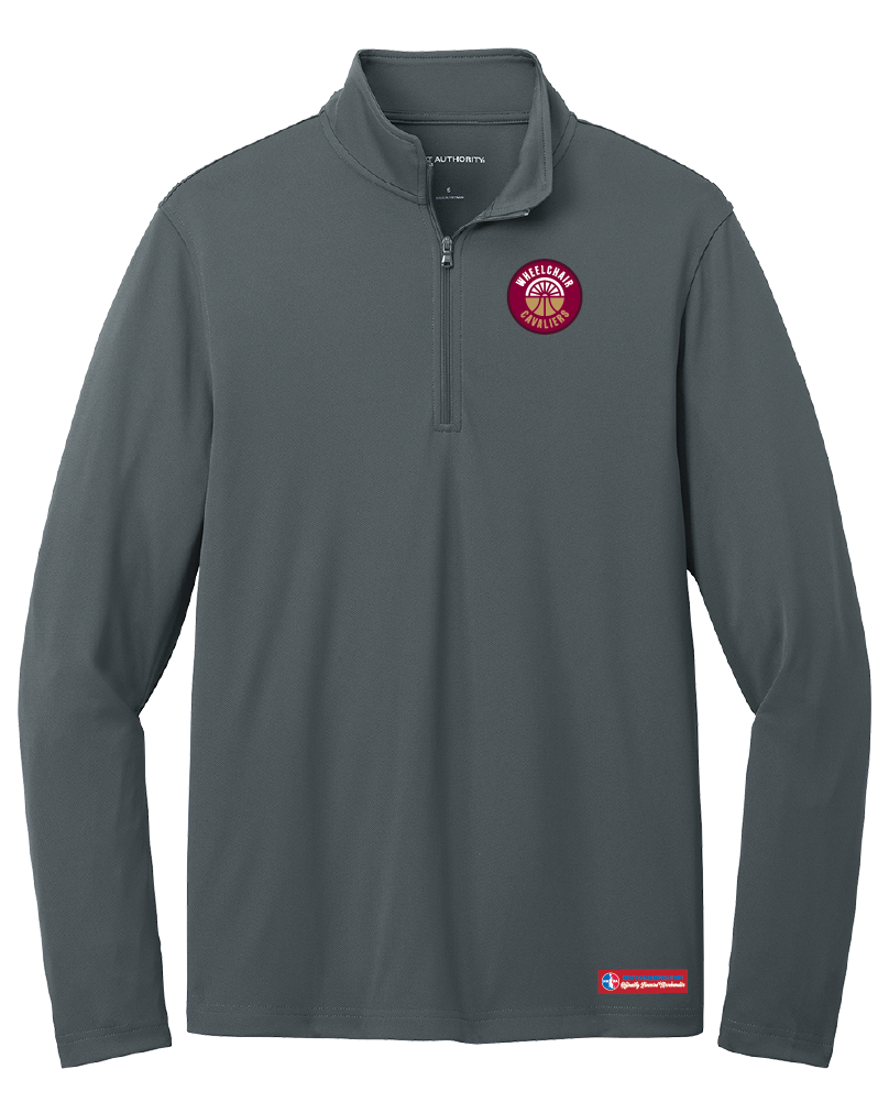 NWBA Officially Licensed - Cleveland Wheelchair Cavaliers - Men's Performance 1/4 ZIP