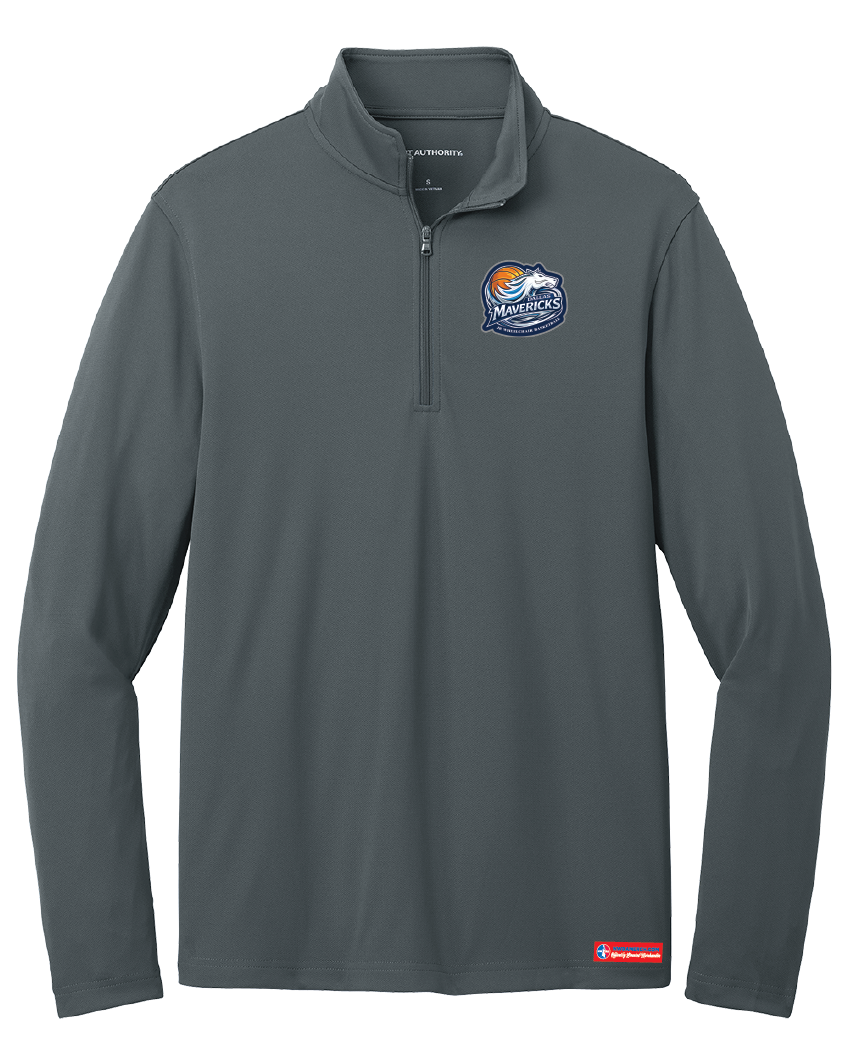 NWBA Officially Licensed - Dallas Jr Wheelchair Mavericks - Men's Performance 1/4 ZIP