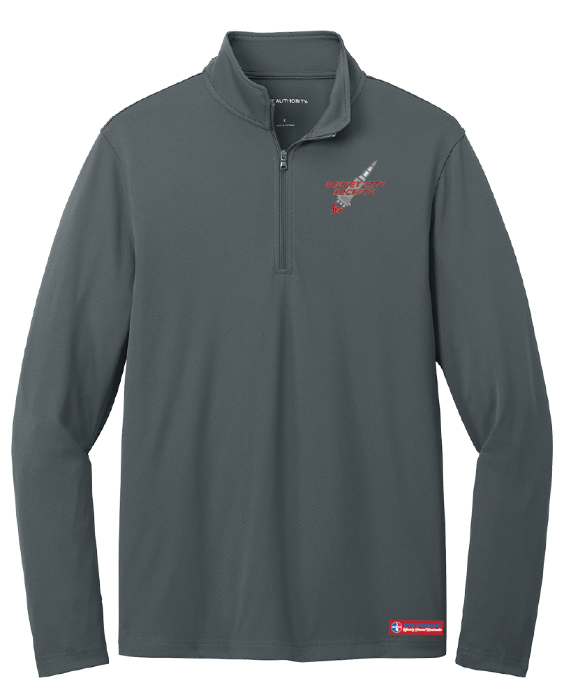 NWBA Officially Licensed - Rocket City Rockets - Men's Performance 1/4 ZIP