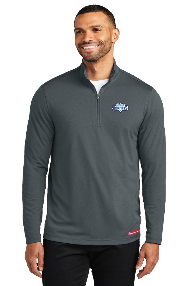 NWBA Officially Licensed - Rollin' Hornets - Men's Performance 1/4 ZIP
