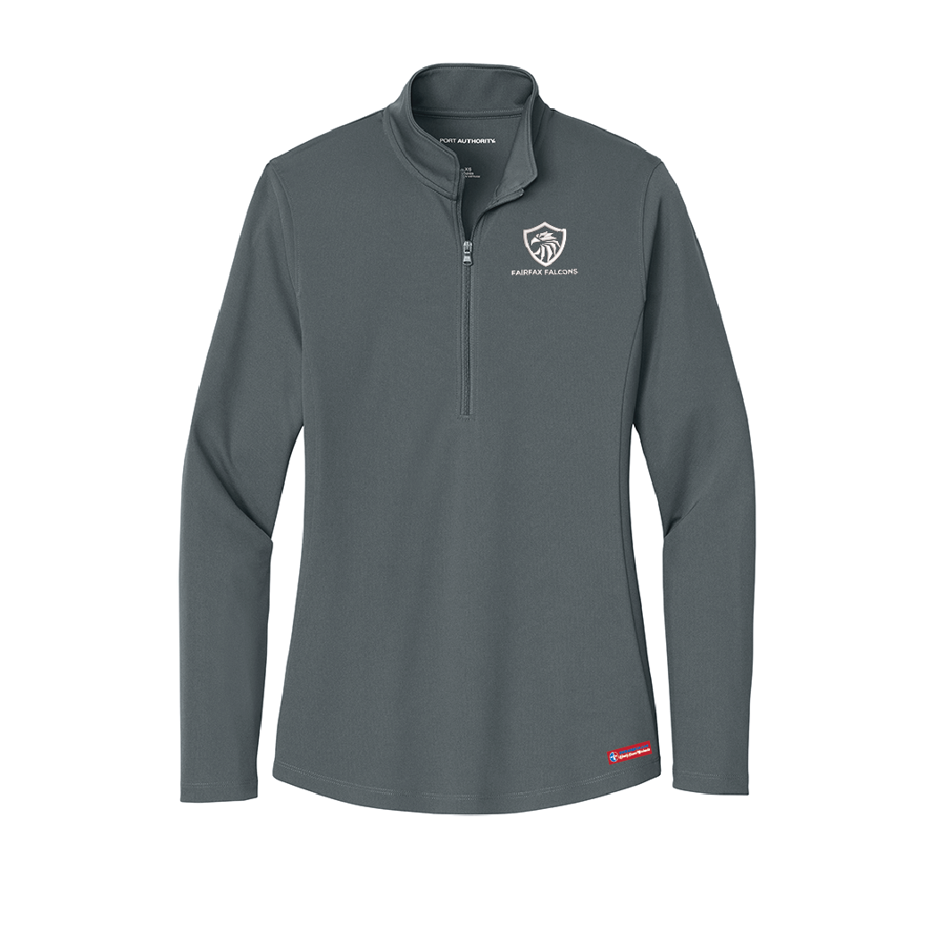 NWBA Officially Licensed - Fairfax Falcons - Women's Performance 1/4 Zip