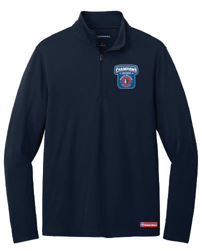 NWBA Officially Licensed – Dallas Military Wheelchair Mavericks – 2026 National Champions – Men’s Performance 1/4 Zip