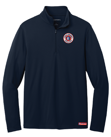 NWBA Officially Licensed - Dallas Military Wheelchair Mavericks - Men's Performance 1/4 ZIP