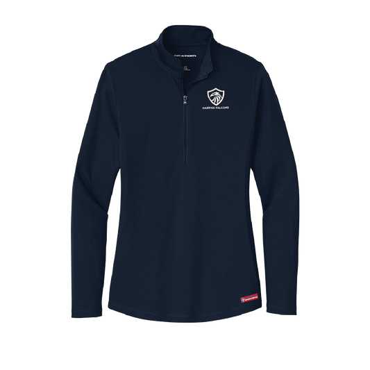 NWBA Officially Licensed - Fairfax Falcons - Women's Performance 1/4 Zip