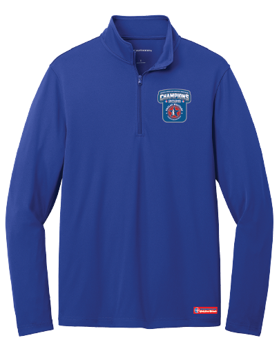 NWBA Officially Licensed – Dallas Military Wheelchair Mavericks – 2026 National Champions – Men’s Performance 1/4 Zip