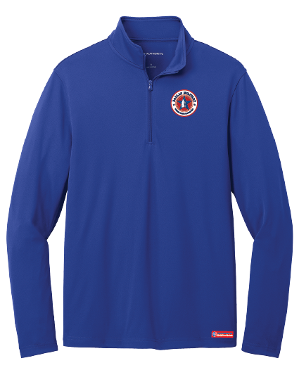 NWBA Officially Licensed - Dallas Military Wheelchair Mavericks - Men's Performance 1/4 ZIP