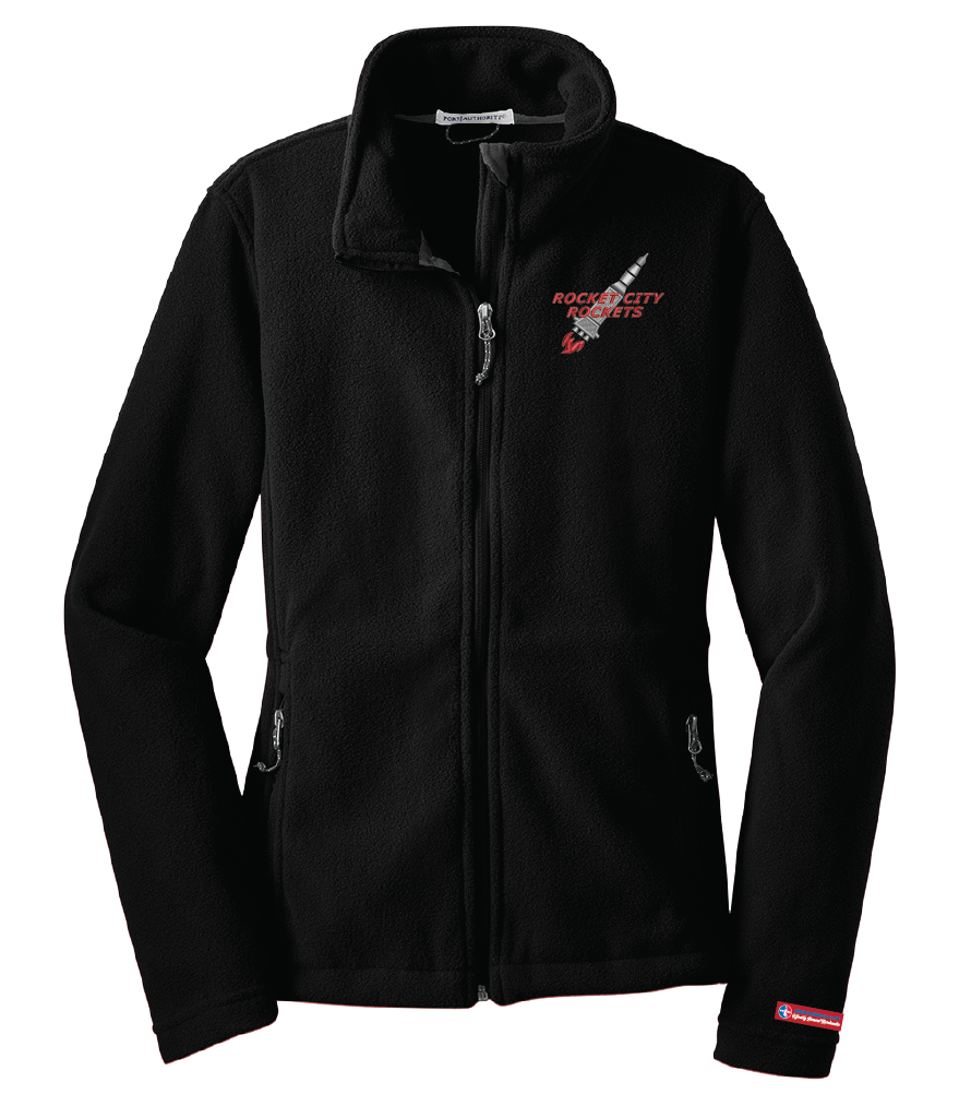 NWBA Officially Licensed - Rocket City Rockets -  Women's Microfleece Jacket