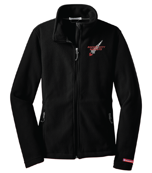 NWBA Officially Licensed - Rocket City Rockets -  Women's Microfleece Jacket