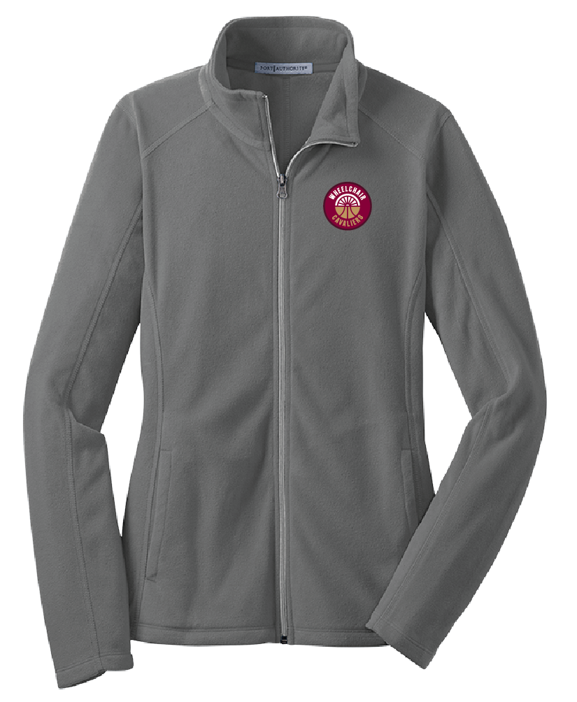 NWBA Officially Licensed - Cleveland Wheelchair Cavaliers -  Women's Microfleece Jacket