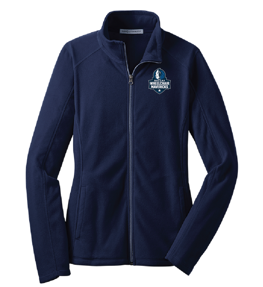 NWBA Officially Licensed - Dallas Wheelchair Mavericks -  Women's Microfleece Jacket